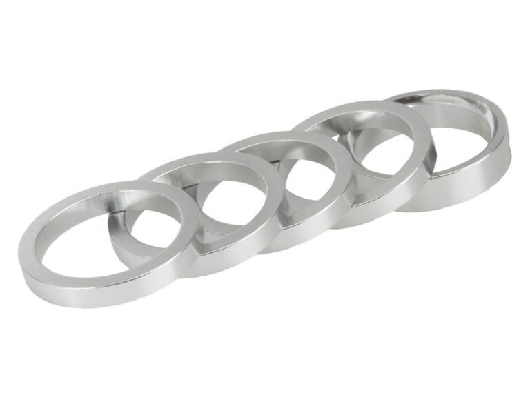 Stuurpenverlenger Satori 1-1/8" - zilver