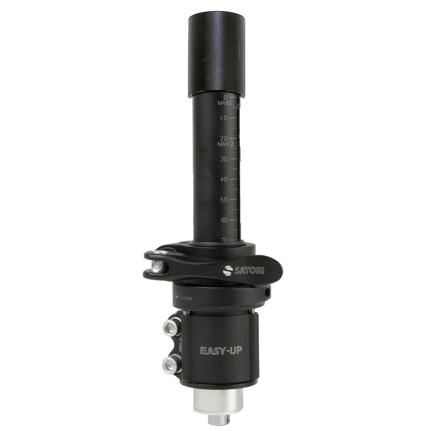 Stuurpenverlenger verstelbaar Satori Easy Up 1-1/8" - zwart - Afbeelding 3