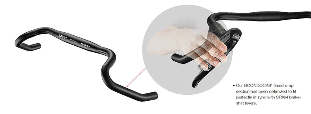 Stuur Satori Boondocks Ø31.8/B=440mm - mat zwart - Afbeelding 3