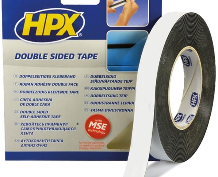 Dubbelzijdige tape HPX - 12 mm x 10 meter