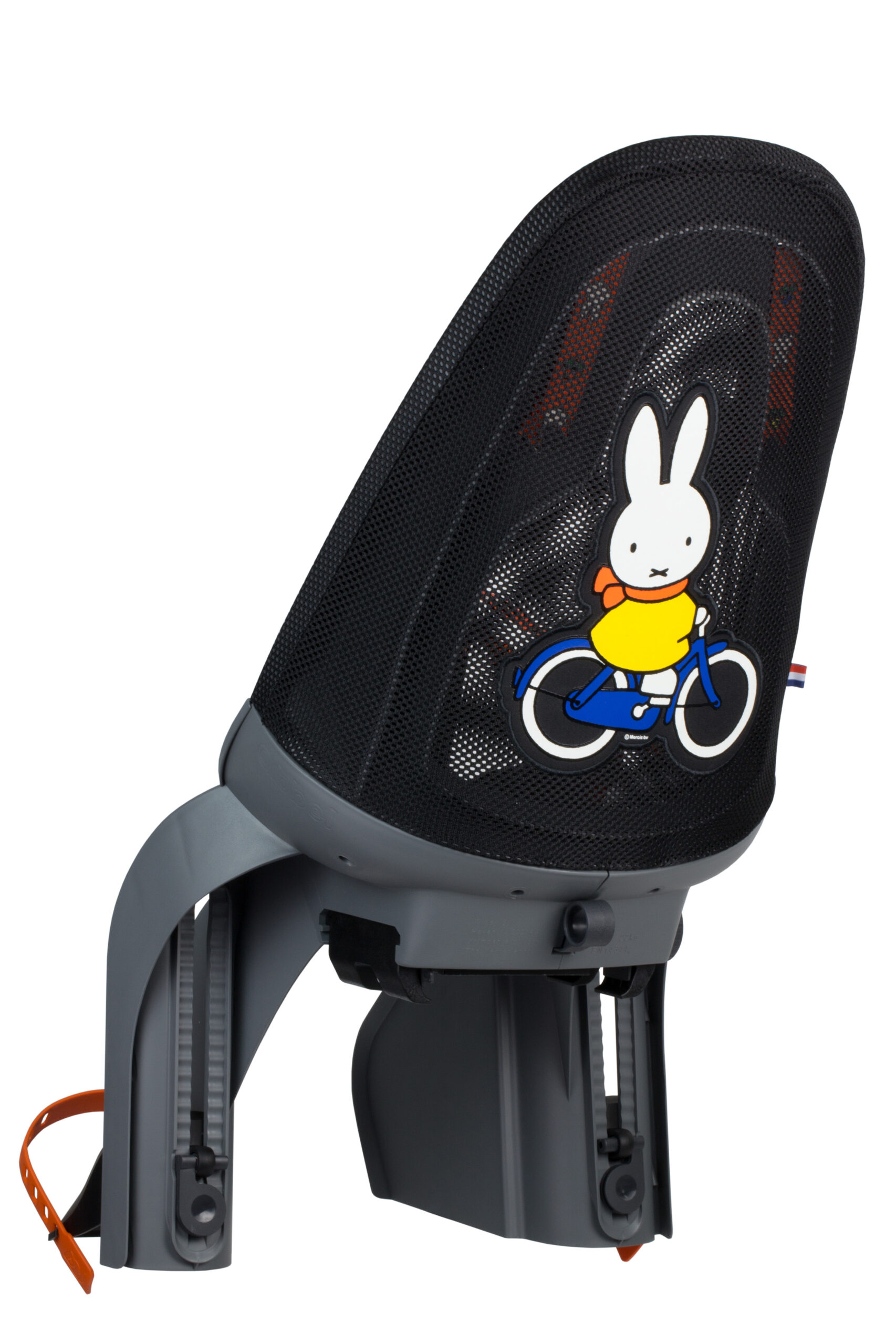 Kinderzitje achter Qibbel Air Nijntje met dragerbevevestiging (CFS) - donkergrijs - Afbeelding 3