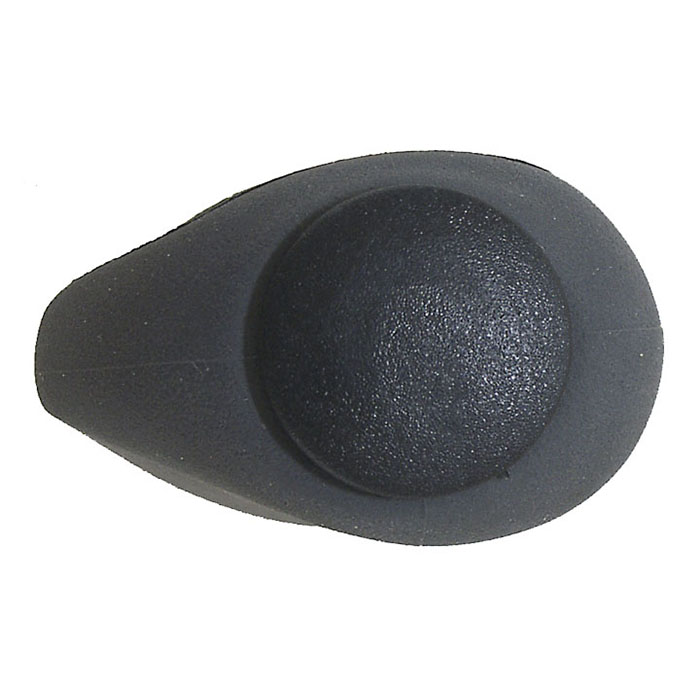 Handvatset Velo Ergogel D2 135/135mm met gelvulling - zwart/grijs - Afbeelding 3