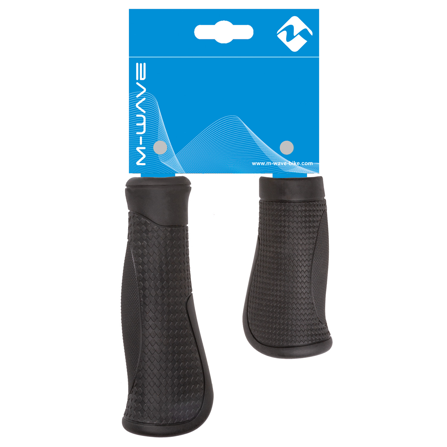 Handvatset M-Wave Cloud Base 2 S 130/95mm met ergonomische vorm - Afbeelding 2