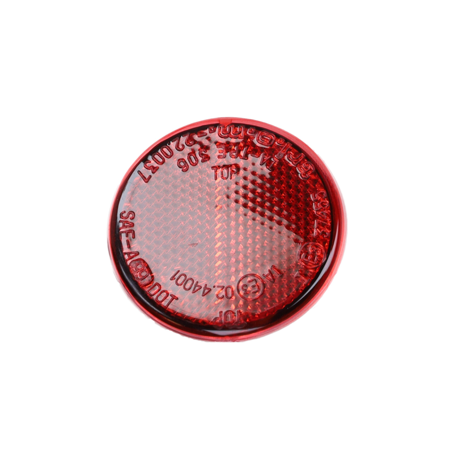 Reflector Piaggio Origineel Rond Oranje Fly, Gilera Runner, Nexus, Nrg, Sr Max, Ice 582922 - Afbeelding 3