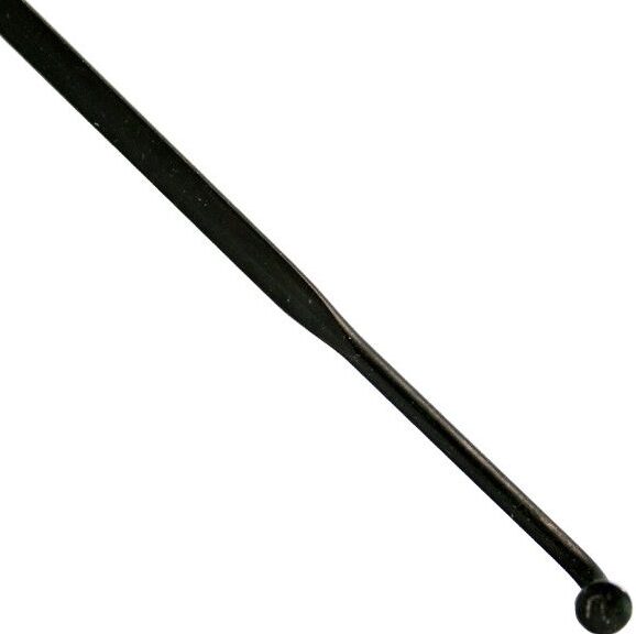 Platte spaak 220-14 Edge recht ø2.00 mm - zwart