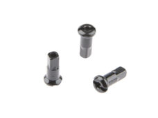 Spaaknippel Alpina 14G - ø4mm / M2.6 / 14mm lang - zwarte messing (144 stuks)