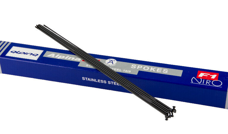 Spaken 260-14 Alpina Raggi ø2.0 mm FG 2,3 - zwart RVS (144 stuks)