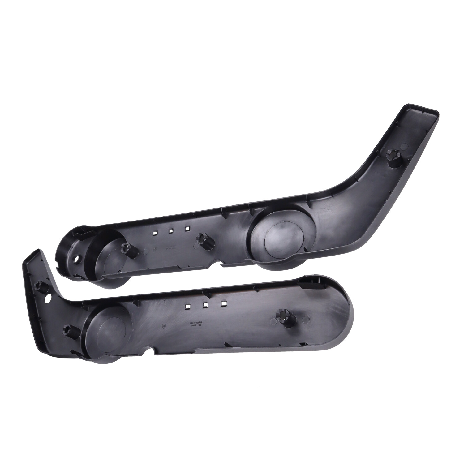 Zijschermset Vario (made In Italy) Vespa Zwart Ciao Mono - Afbeelding 2