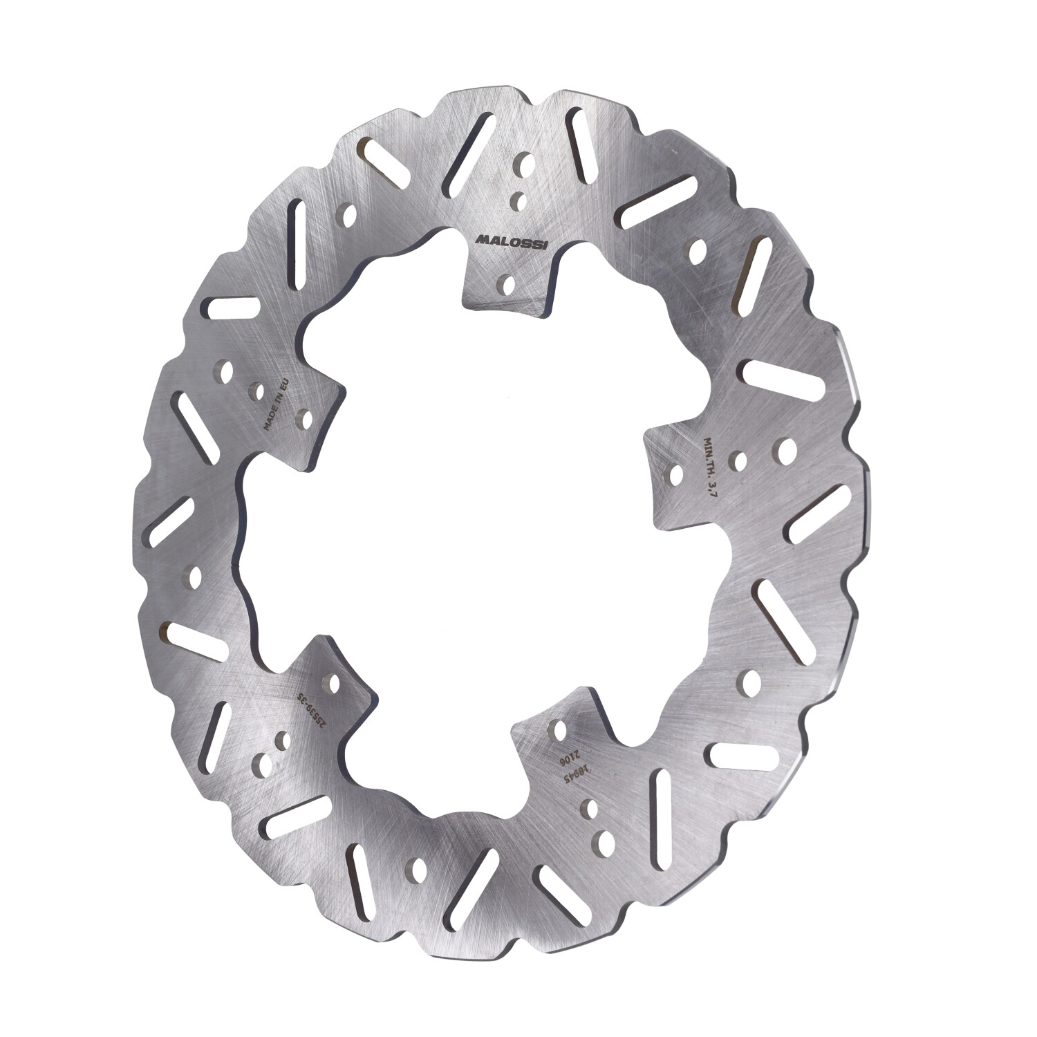 Remschijf Malossi Wave 5-gaats Voor 260mm Beverly 250cc, Beverly 300cc, Beverly 400cc 6218945b - Afbeelding 2