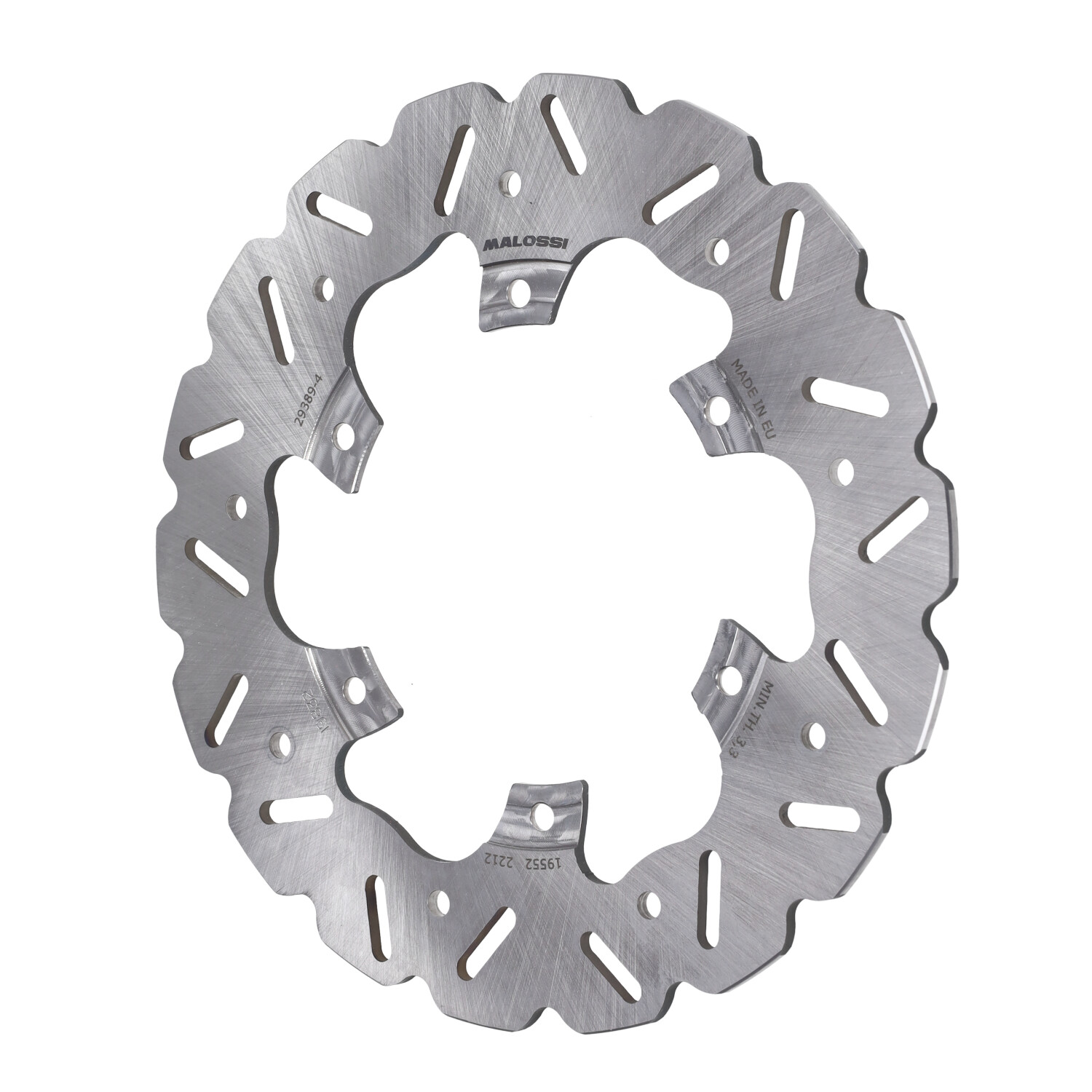 Remschijf Malossi 6-gaats Euro-5 Wave Voor 220mm Gts 125cc, Gts 300, Gtv 300 6219832b - Afbeelding 2