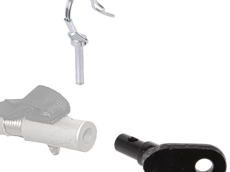 Aanhangwagen snelkoppeling M-Wave voor bevestiging aan de achteras