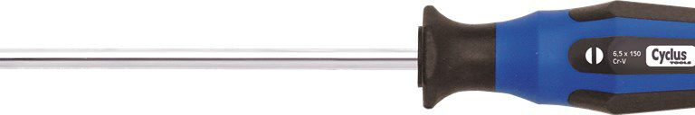Schroevendraaier Cyclus - 6,5 mm met 2-componentengrip, lengte 250mm.