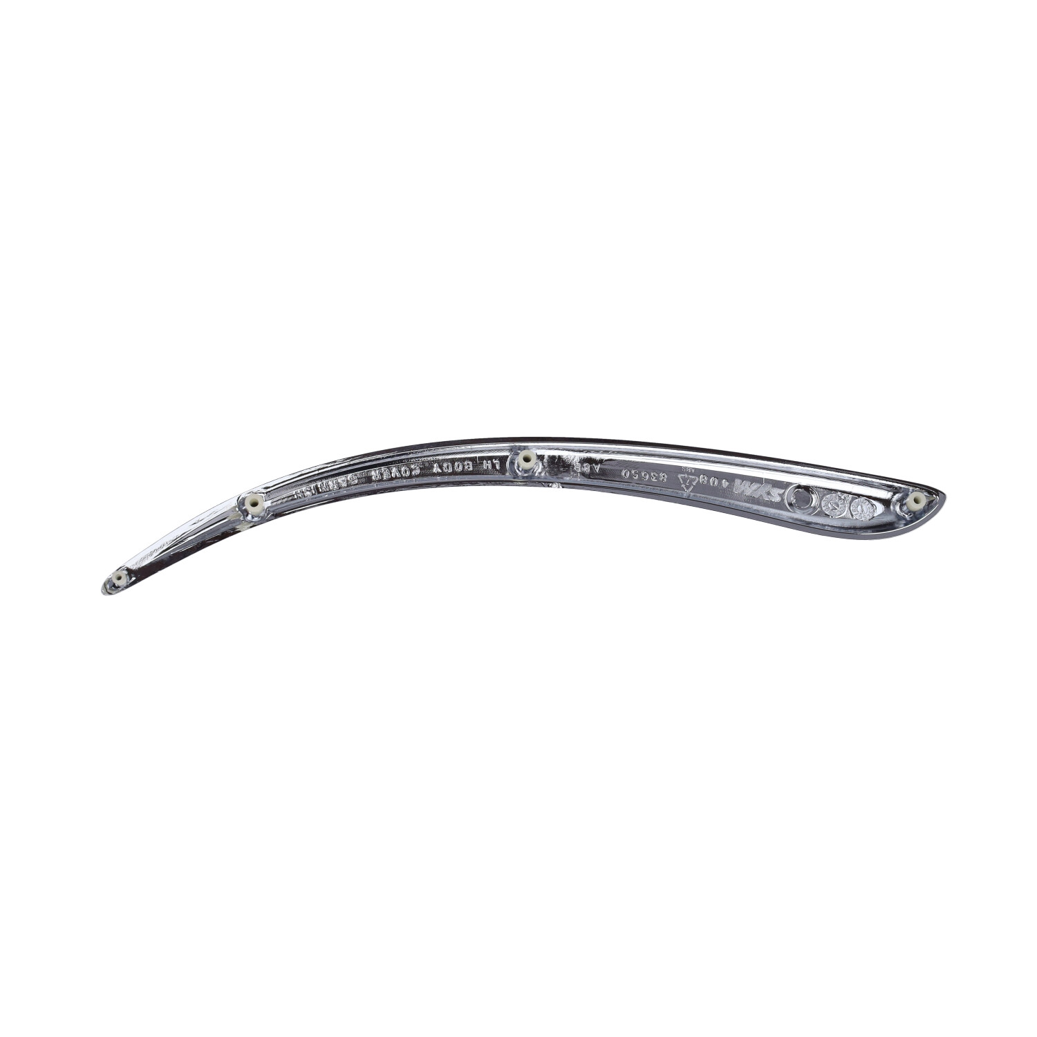 Sierstrip SYM origineel linksachter chroom Mio 83650-A8B-003 - Afbeelding 3