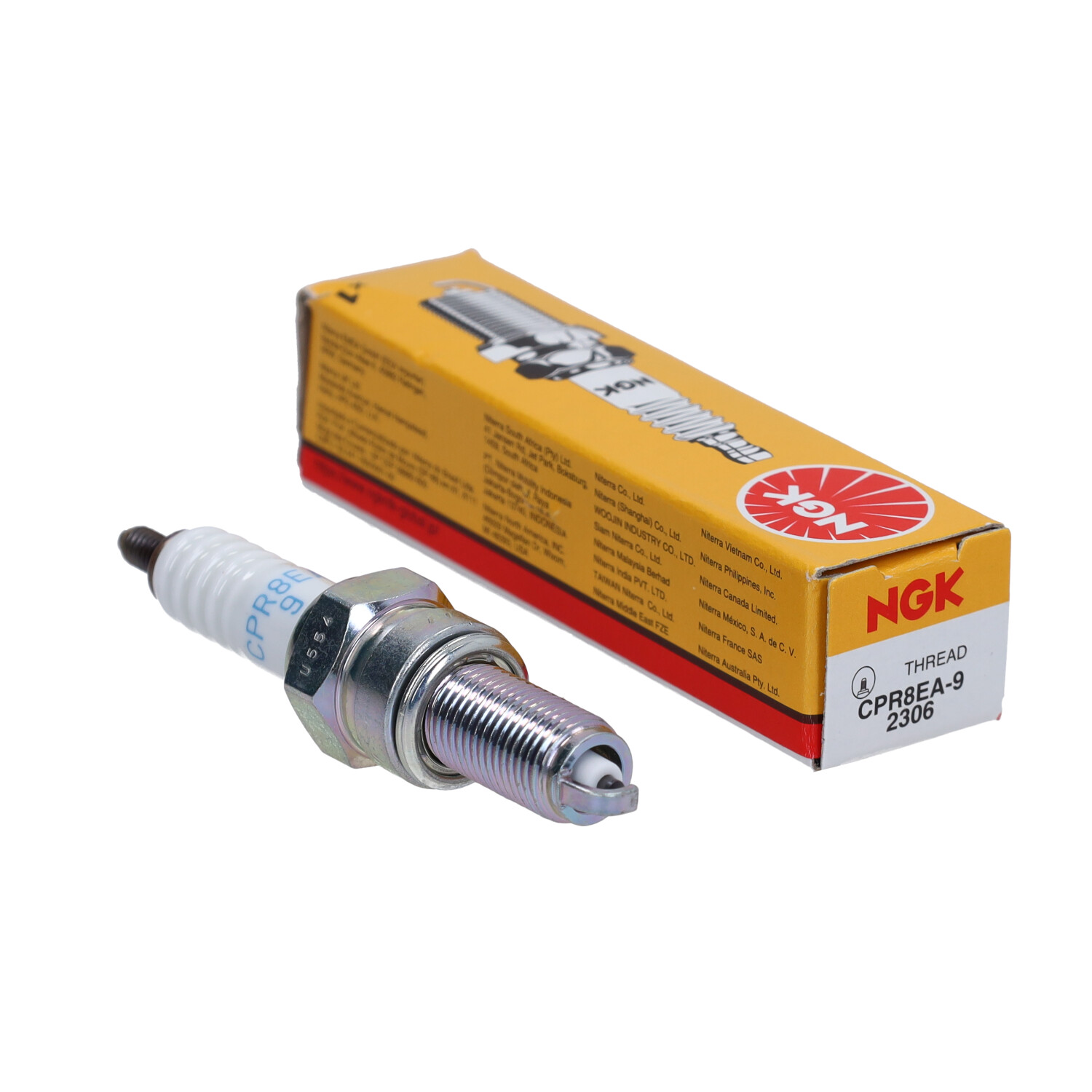 Bougie Ngk Cpr8ea-9 O.a. 125-400cc Sym 2306