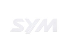 Sticker SYM origineel woord [SYM] 7x2.5cm wit 87170-AKA-A00-T1
