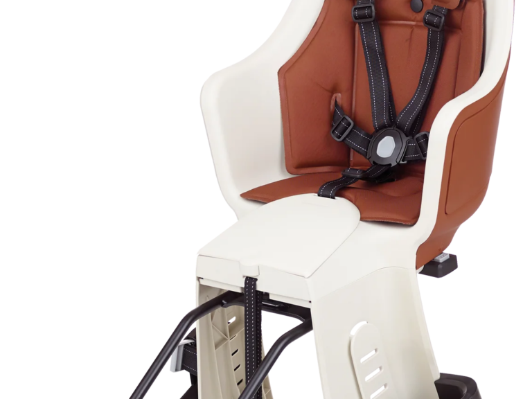 Kinderzitje achter Bobike Maxi Exclusive Tour Plus - cinnamon brown - framebevestiging (FF)