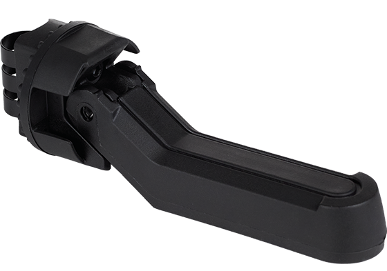 Voetrusten (opklapbaar) Bobike One Junior - zwart