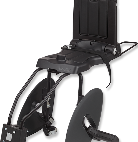 Kinderzitje achter Bobike Classic Junior Plus - urban black