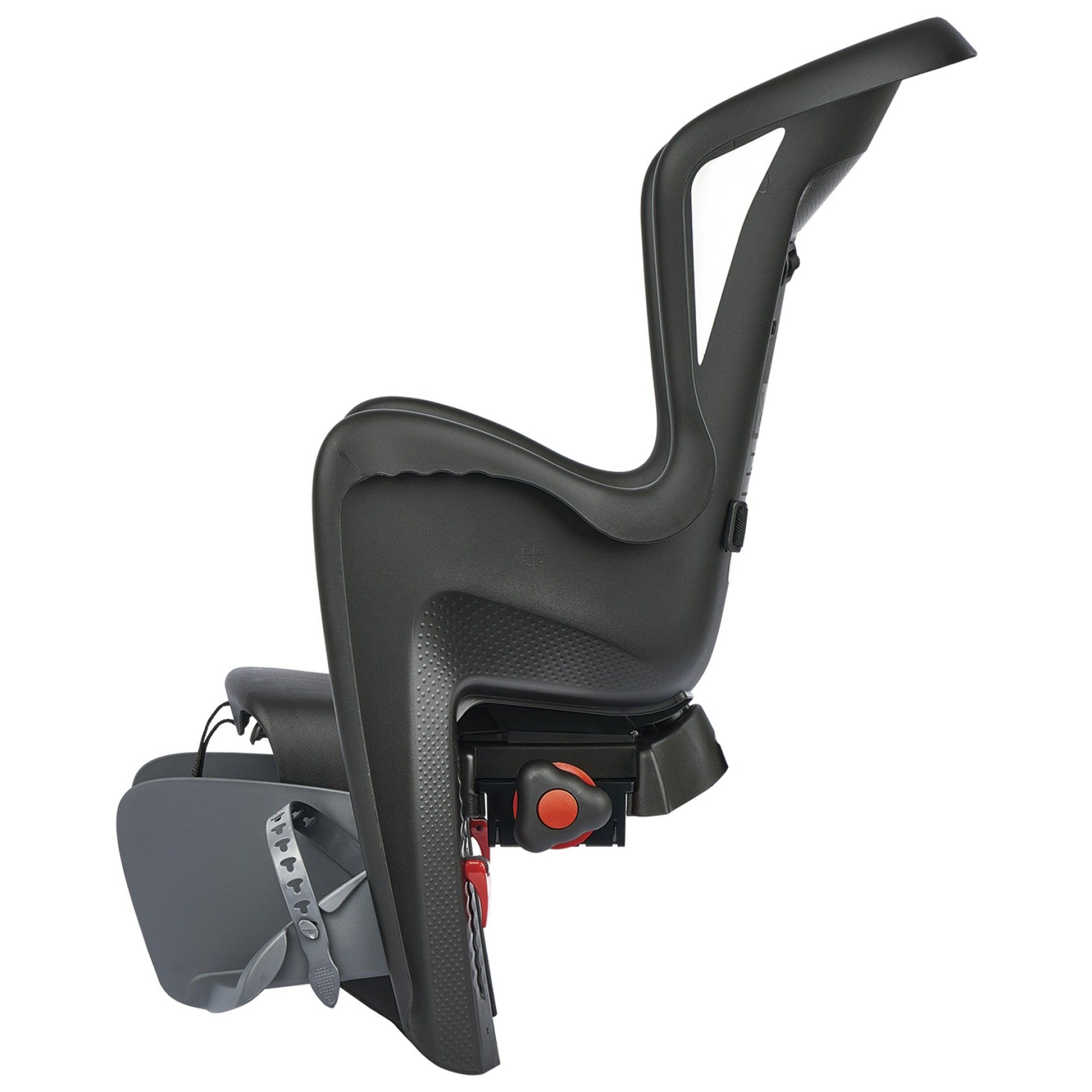 Kinderzitje achter Polisport Bilby Maxi - zwart/grijs - dragermontage (CFS) - Afbeelding 3