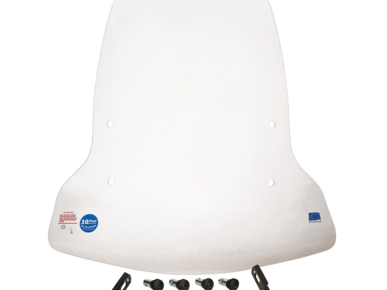 Windscherm Regia Met Bevestigingsset Hoog (made In Eu) 72cm Helder Cs50, Speedy, Turbho Cd-50, Turbho Cd-50n, V-clic