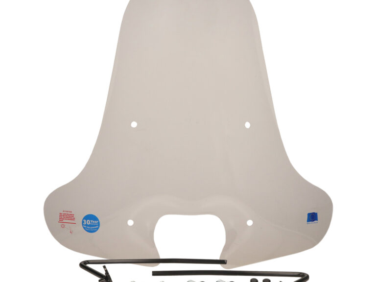 Windscherm Regia Met Bevestigingsset (made In Eu) Hoog Zip Model China Agm 70cm Helder Agm Sp50, Btc Streetline
