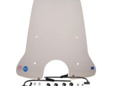 Windscherm Regia Met Bevestigingsset Hoog (made In Eu) Iva Ibiza/razzo Lucca 72cm Helder