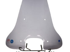 Windscherm Regia Met Bevestigingsset Hoog Vierkante Koplamp (made In Eu) 73cm Smoke Agm Vx50s, Btc Riva Sport, China Vespa S