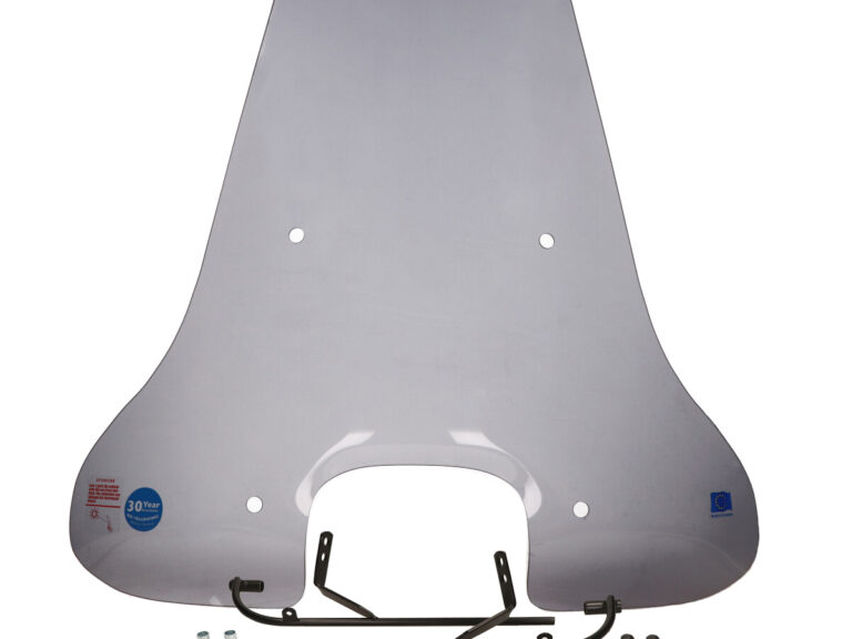 Windscherm Regia Met Bevestigingsset Hoog Vierkante Koplamp (made In Eu) 73cm Smoke Agm Vx50s, Btc Riva Sport, China Vespa S