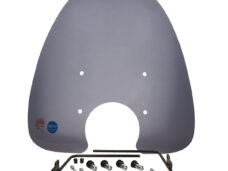 Windscherm Regia met bevestigingsset hoog (made in EU) Grande Retro 67cm smoke Cello, Allo, China Retro, Torino