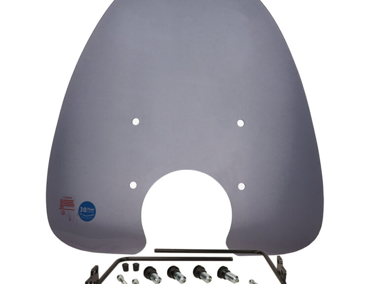 Windscherm Regia Met Bevestigingsset Hoog (made In Eu) Grande Retro 67cm Smoke Cello/allo, China Retro/torino