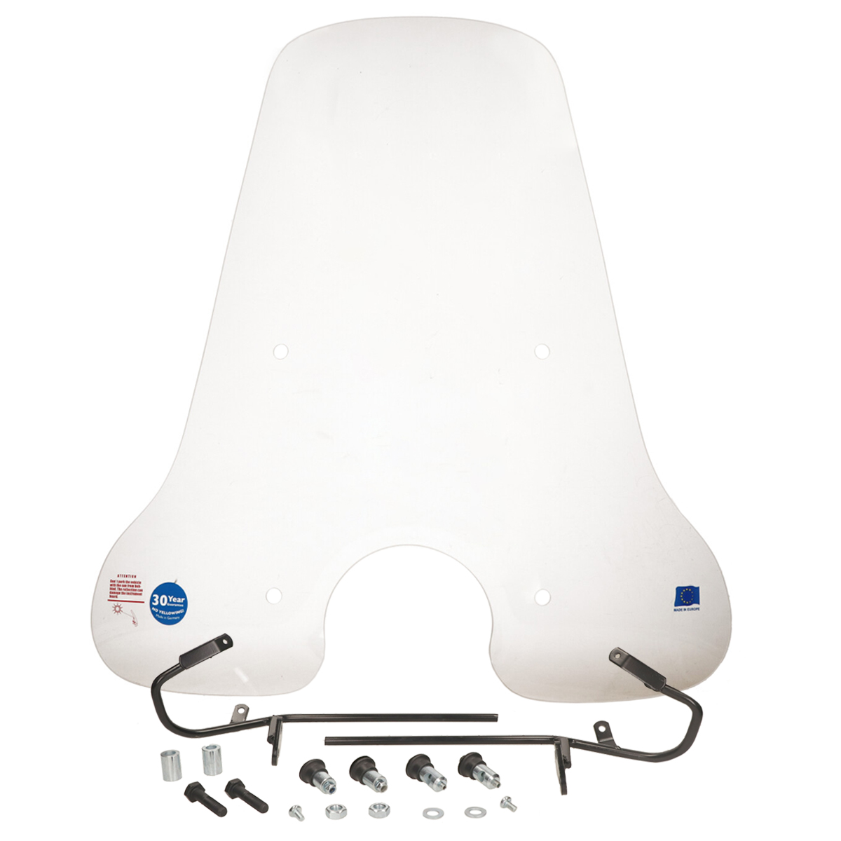 Windscherm Regia Met Bevestigingsset Hoog (made In Eu) Ceo 50/motobi/bellavista/iva Sublime Btc