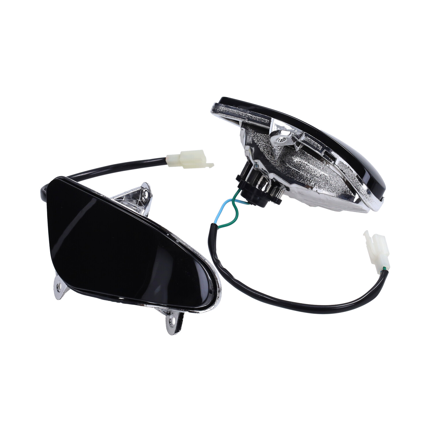 Knipperlichtset DMP achter smoke China LX, Napoli, GTS Toscana, Riva, Vespelini, VX50 - Afbeelding 3