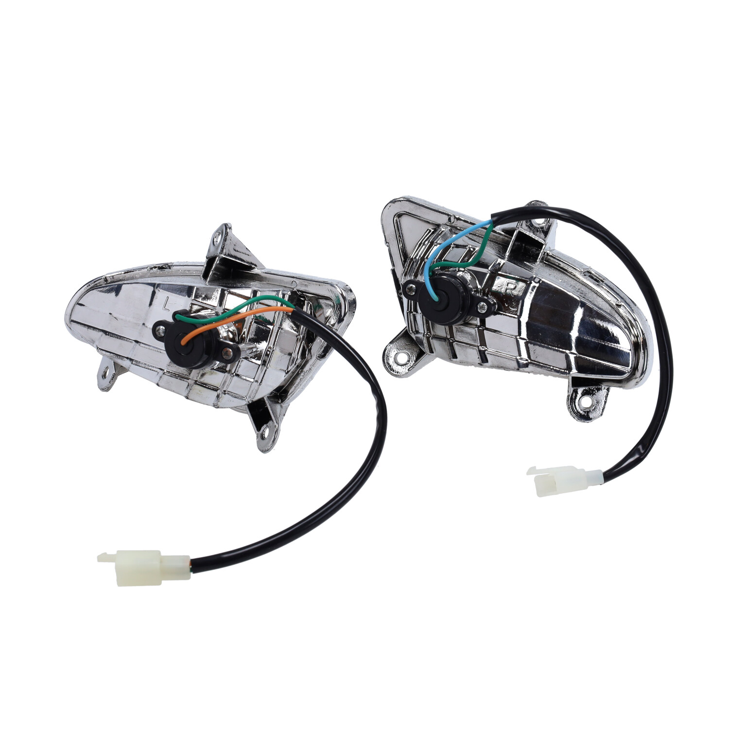Knipperlichtset DMP achter smoke China LX, Napoli, GTS Toscana, Riva, Vespelini, VX50 - Afbeelding 2