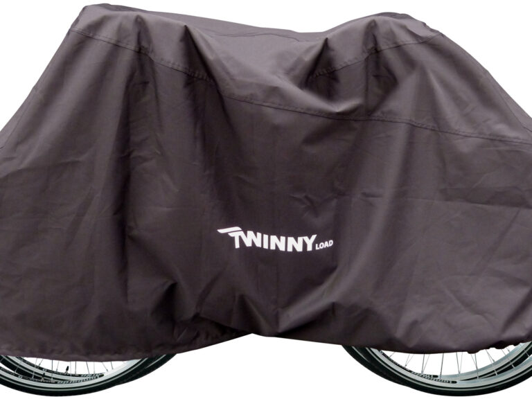 Fietshoes Twinny Load voor 2 fietsen - zwart
