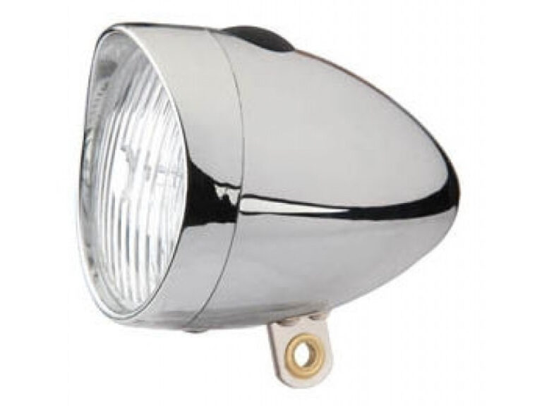 Koplamp Edge Retro 3 led aan/uit - incl. batterijen - chroom  (werkplaatsverpakking)