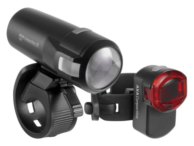 Verlichtingsset Axa Compactline 35 USB oplaadbaar