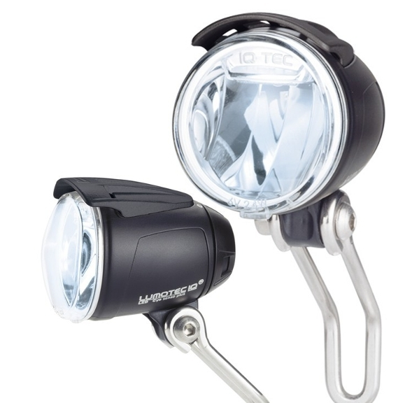 Koplamp Busch & Müller Lumotec IQ Cyo Premium Senso Plus voor naafdynamo - 80 lux