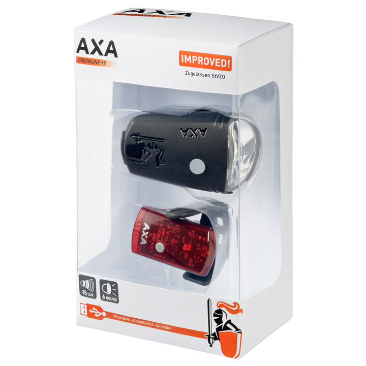 Verlichtingset Axa Greenline 40 Lux - Afbeelding 2