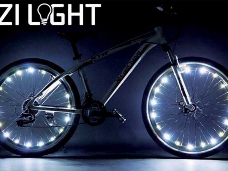 Wielverlichting IKZI voor 2 wielen - groene leds