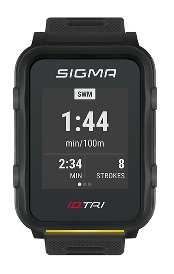 Sporthorloge Sigma iD.TRI Black Set - Afbeelding 8