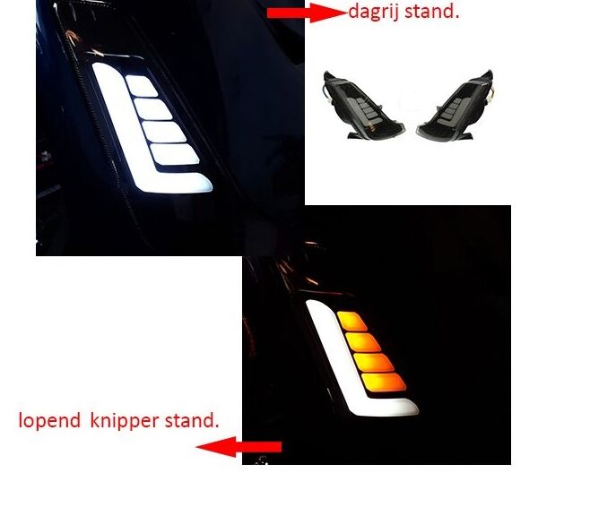 Knipperlichtset Dmp Led Matrix Tube Euro 4 Voor Smoke Fiddle 2