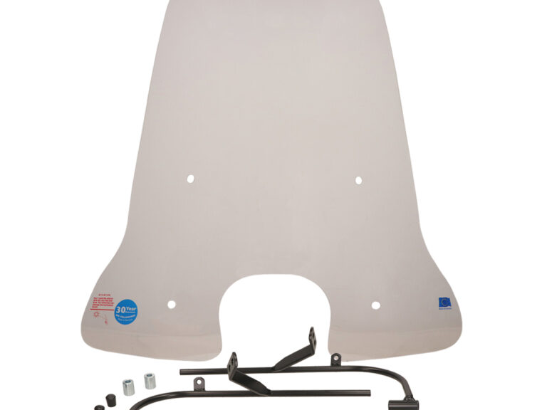 Windscherm Regia Met Bevestigingsset Hoog (made In Eu) Mod. Orig 73cm Helder Fiddle 3