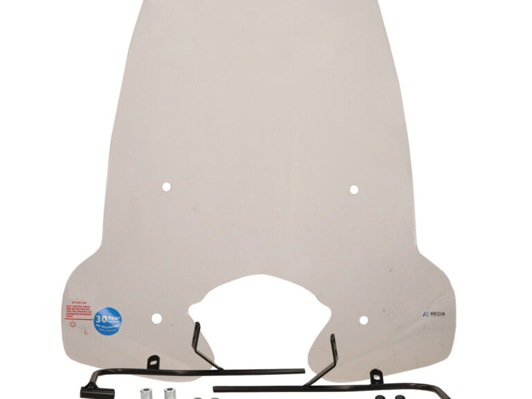 Windscherm Regia Met Bevestigingsset Hoog (made In Eu) 16 Inch 70cm Helder Symphony St
