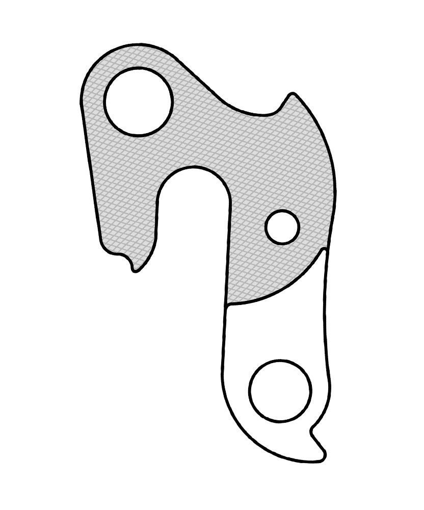 Derailleurpad Marwi GH-133 diverse merken - Afbeelding 2