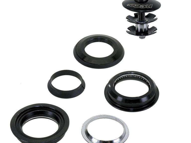 Balhoofdset Neco 1 1/8" semi-geintegreerd zonder draad - zwart