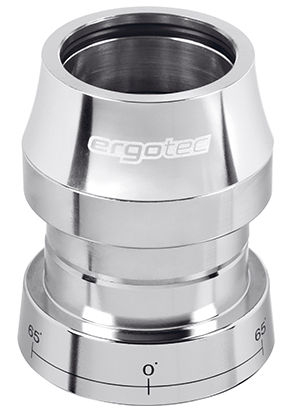 Balhoofdset Ergotec A118AC-ES ahead met 65° stuurblokkade 1 1/8" zonder draad  - zwart