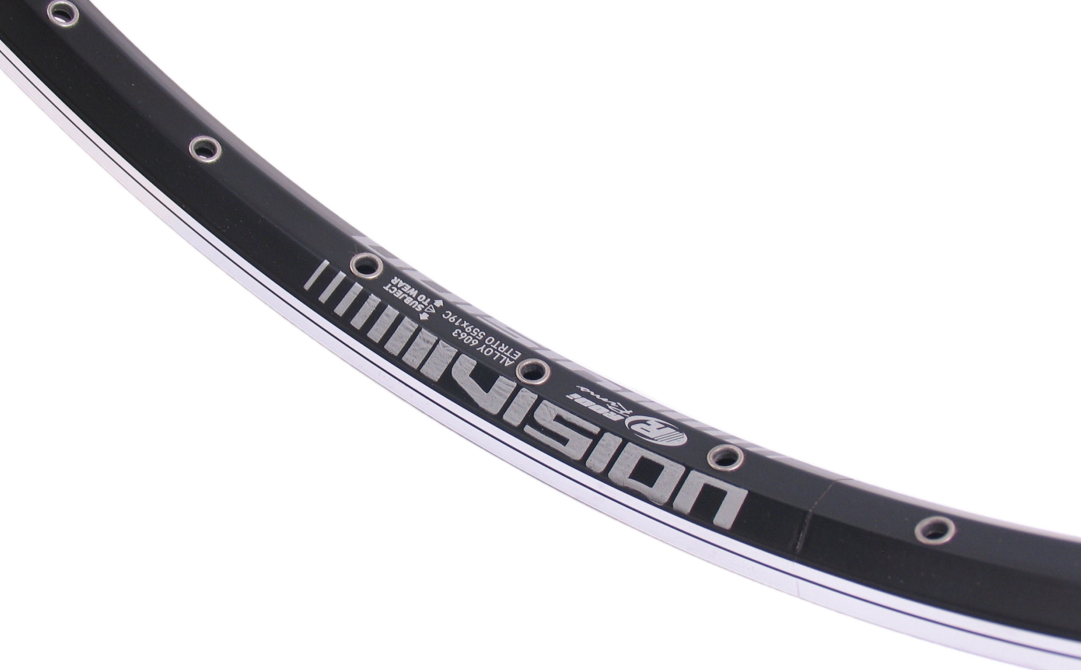 Velg Rodi Vision 3 - 26" / 559 x 19C aluminium 36 gaats - zwart - Afbeelding 3