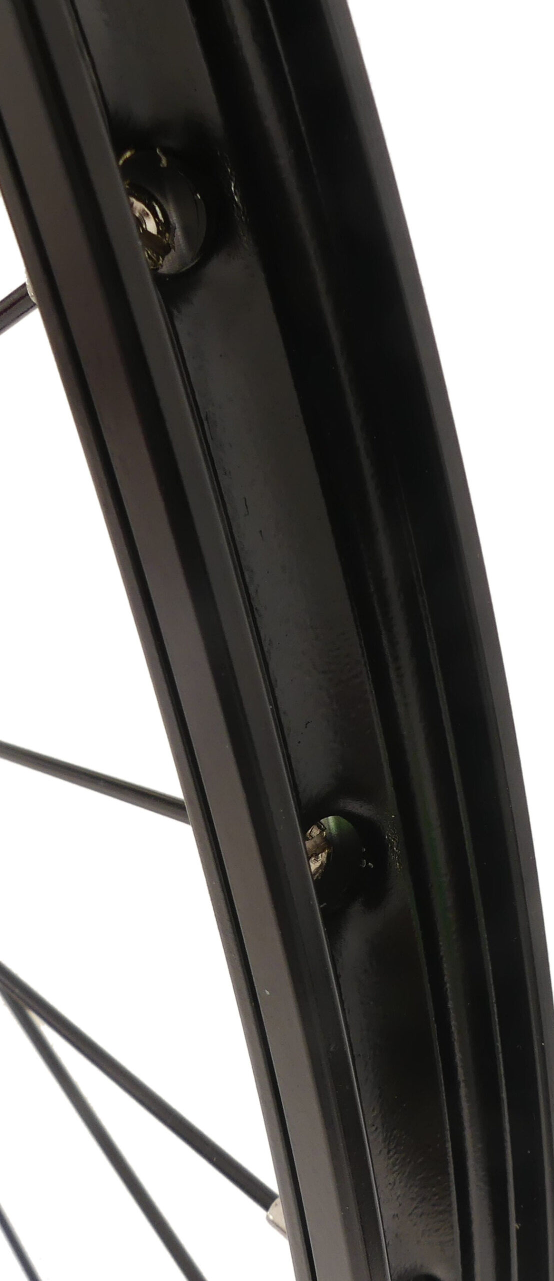 Achterwiel 28" / 622 x 19C met Shimano Nexus 7 naaf voor rollerbrake - zwarte velg en zwarte spaken - Afbeelding 2