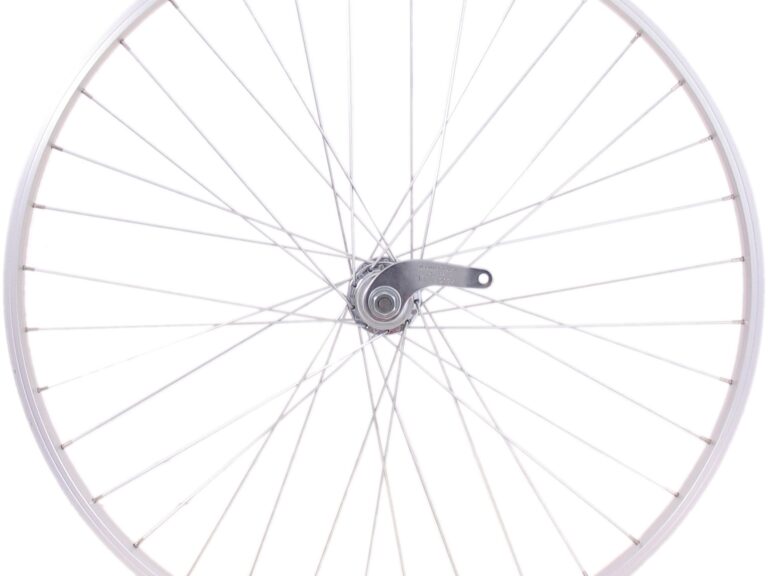 Achterwiel 28 x 1/4" aluminium Favorit remnaaf - zilver