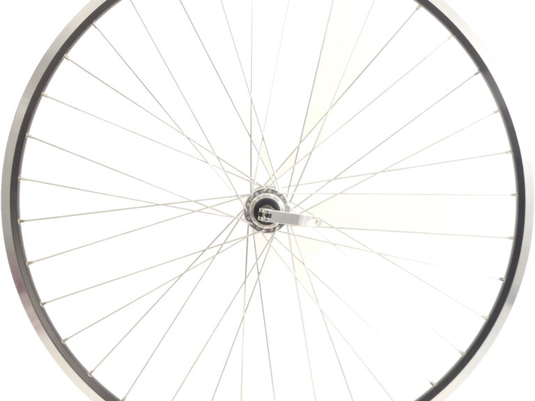 Achterwiel 28" / 622x19C Ryde ZAC 19 velg met 7/8 speed freewheel en snelspanner - zwart